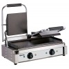 Grill contact professionnel, électrique, double, lisses