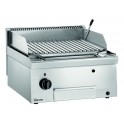 Grill de table à pierres de lave à gaz - L 600 x P 600 x H 290 mm