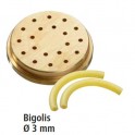 Matrice pour pâtes "Bigolis Ø 3 mm"