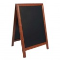 Chevalet ardoise 85x55cm - Wengé - suppexpand.com