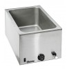 Bain-marie professionnel 1/1GN, P200mm + robinet