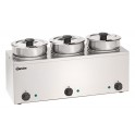 Bain-marie Hotpot - 3 pots x 3,5 litres  