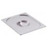 Couvercle inox 265 x 162mm pour bac GN 1/9