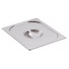 Couvercle inox 530x325mm pour bac GN 1/1