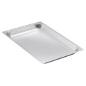 PLaque bords renforcés GN 1/2 inox 18/10 - P 20mm