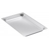 PLaque bords renforcés GN 1/2 inox 18/10 - P 20mm