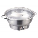 Chafing dish électrique - Ø 330 mm - 3,8 litres