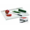 Planche à découper pvc alimentaire - L 580 x P 375 x H 45 mm