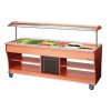 Chariot buffet froid pour  6x1/1GN, P150mm