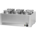 Bain-Marie à sauce - 6 cuves