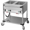 Chariot Bain-Marie à eau 2 x GN 1/1