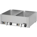 Double Bain-Marie GN 1/1 avec 2 robinets de vidange