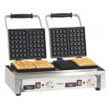 Gaufrier double - Ouverture 90°- 3200w - Casselin CG90D