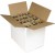 Caisse carton pour 6 bouteilles de 75cm - 24,7 x 16,8 x 30,8cm