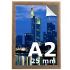 Cadre clic clac A2 couleur bois  - Profilé 25mm 