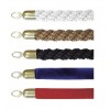 Corde embouts dorés - 4 couleurs disponibles