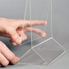 Présentoir plexiglass vertical A5 - A4 