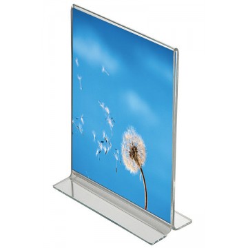 CADRE D'AFFICHAGE EN PLEXIGLAS TRANSPARENT 21x29.7CM PORTE-PHOTOS  HORIZONTALES