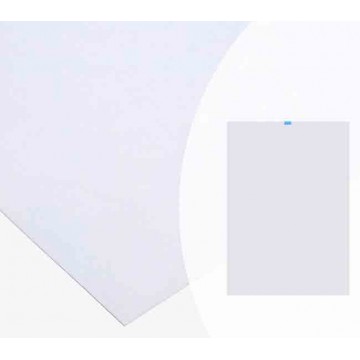 Protection transparente adhésive pour carte PVC standard