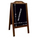 Stop trottoir 118 x 65 cm - Personnalisable