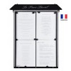 Porte menu extérieur  4 pages - LED