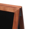 Chevalet ardoise cadre bois 68x120cm 