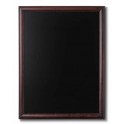 Ardoise murale 60x80cm cadre marron foncé