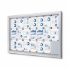 Vitrine d'affichage extérieur  IP56 - Fond métal 