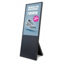 Chevalet digital mobile 43" Ecran Samsung - Noir 