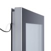 Vitrine murale extérieure éclairage LED - A0  