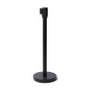 Poteau guidage noir ou argent à sangle 250cm