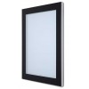 Vitrine A0 murale LED étanche pour affichage professionnel