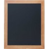 Ardoise 50x60cm - Cadre couleur Teck 